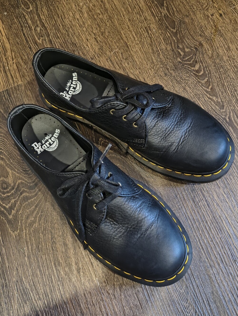 Dr. Martens Black 3-Eye Genuine Leather Oxford Women's 1461